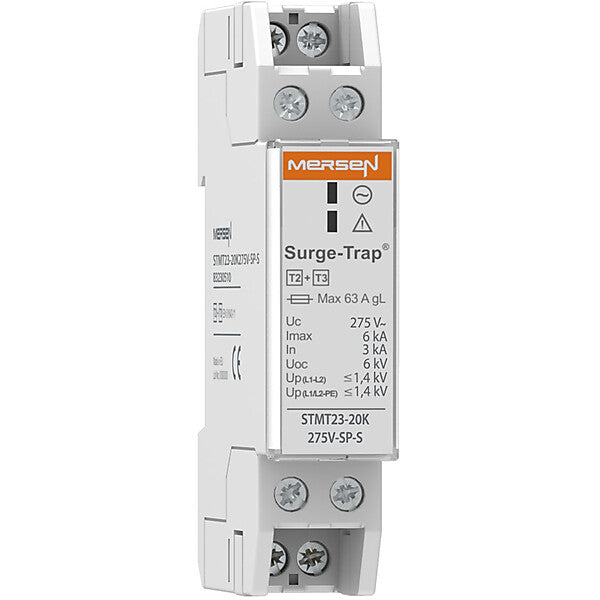 Mersen Überspg.-Ableiter Typ 2+3 20kA Uc275V Slim TT STMT23-20K275V-SP-S